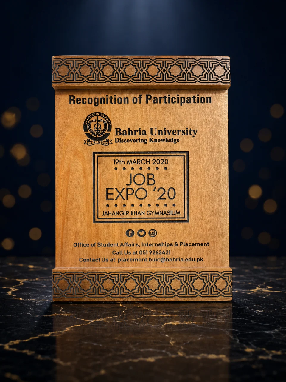 Bahria University recognition